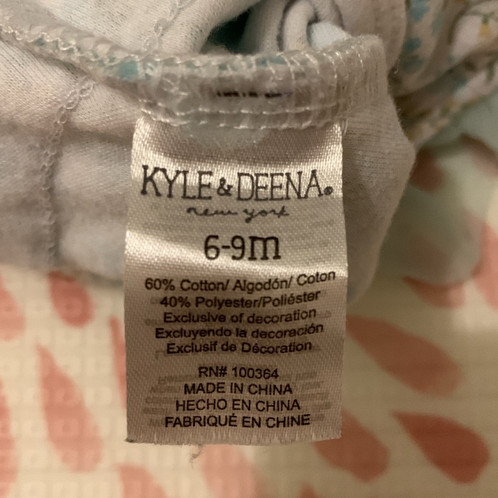 kyle & deena bodysuit—super soft cotton with fluffies! - Picture 3 of 4